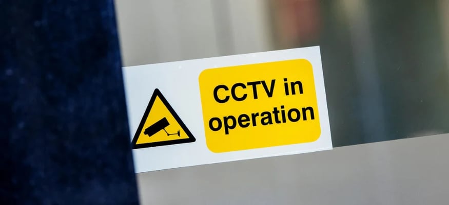 CCTV in Operation Warning