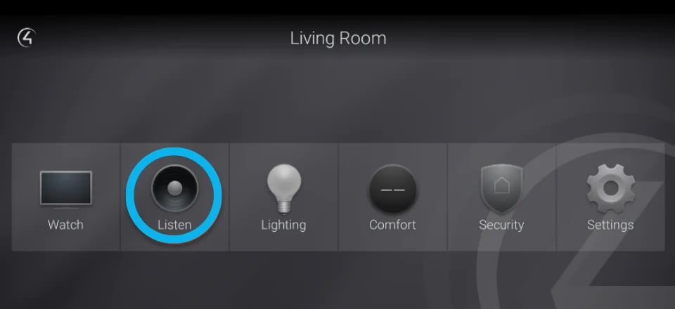 Control4 Listen Function