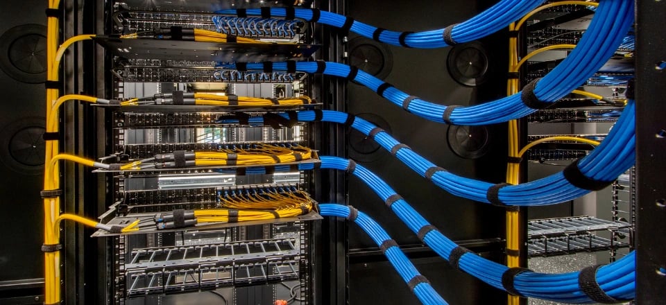 Smart Home rack cable management