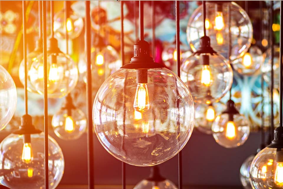 Smart lighting old style bulbs