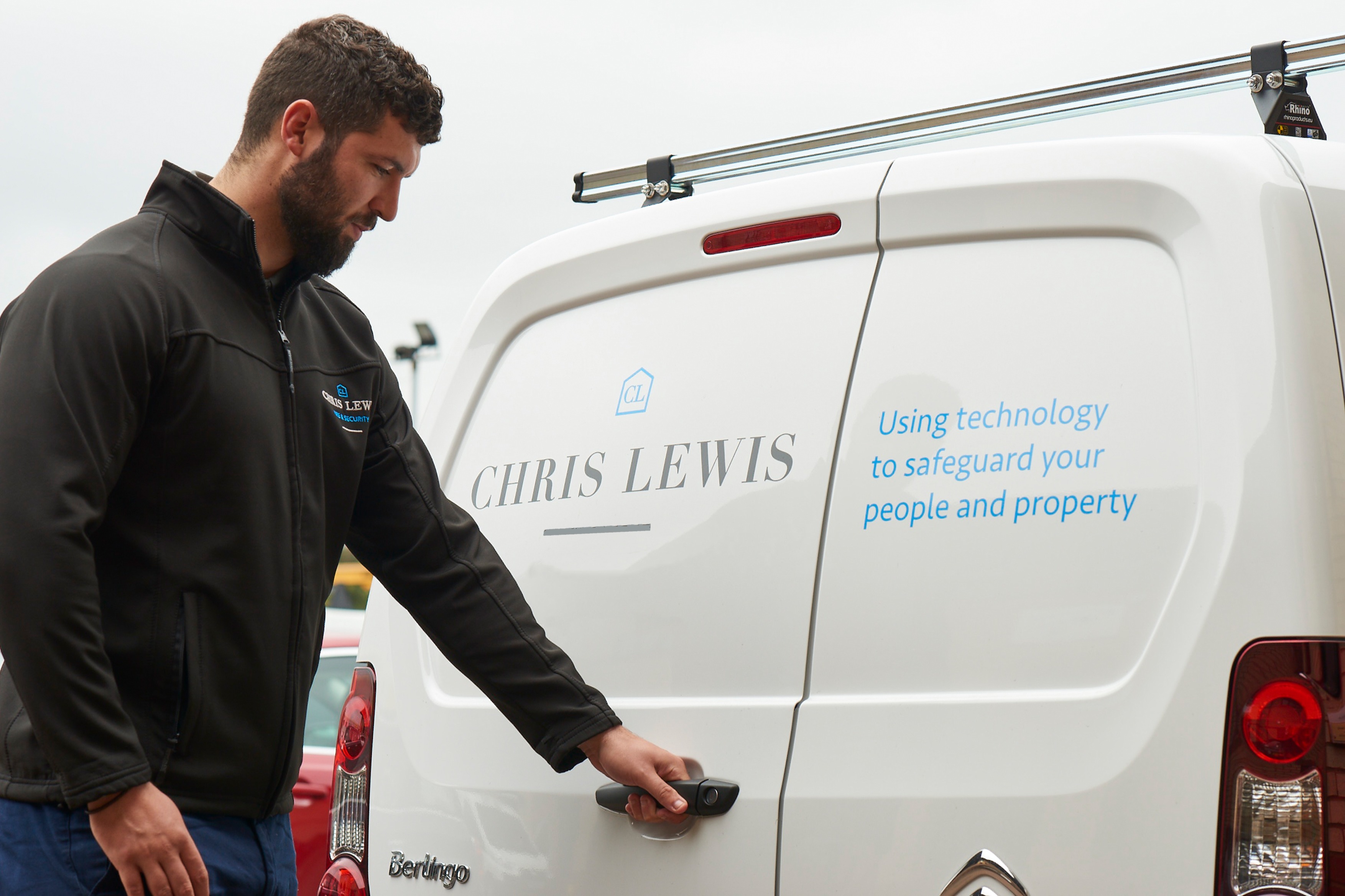 Chris Lewis Home Security Maintenance Visit