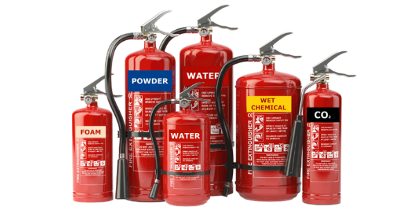 Fire extinguisher Types