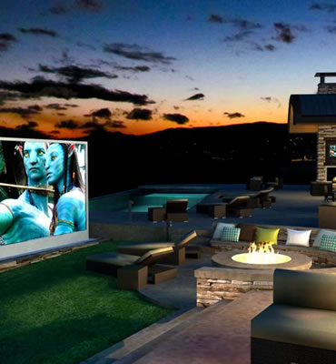 How to Build the Perfect Outdoor Home Cinema