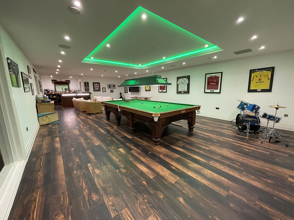 Moat House Case Study Snooker Games Room